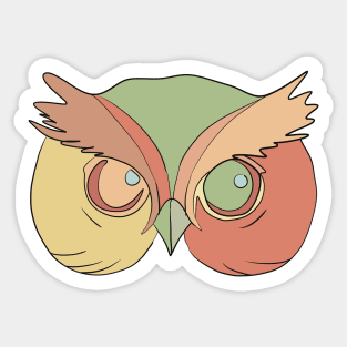 Owl 1 Sticker